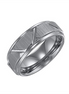 Frederick Goldman Black Tungsten Carbide Step Edge Comfort Fit Band Size 11.5