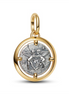 Pandora ME Cupids Two-Tone Gold-Plated and Sterling Silver Medallion Charm