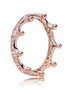 Pandora Moments Pink Enchanted Crown Ring Size 6