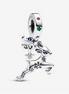 Pandora Moments Magical Christmas Reindeer Dangle Charm