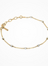 Desmos Two Tone Shine Bracelet 7.25"