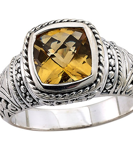 Colored Stone Rings  -  Women'