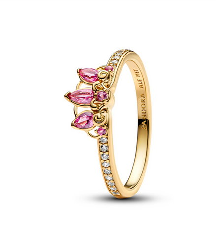 Pandora Disney Princess Rapunzel Tiara Ring Size 52