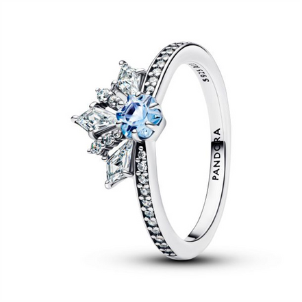 Pandora Disney Frozen Queen Elsa Tiara Ring Size 8.5