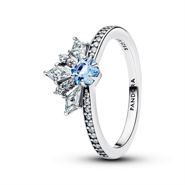Pandora Disney Frozen Queen Elsa Tiara Ring Size 7