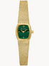 Bulova Ladies Classic Goddess Of Time Gold Plated Analog Watch