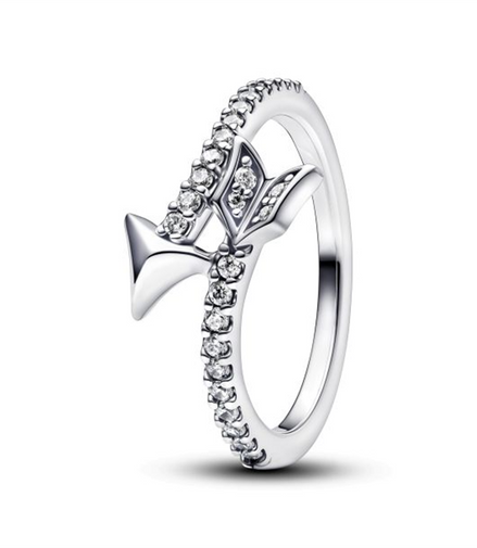 Pandora Moments Sparkling Arrow Ring Size 8.5