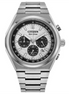 Citizen Eco-Drive Zenshin Chrono Silver Dial Super Titanium Bracelet