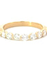 14K Yellow Gold.56Ct Diamond Band