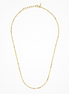 Desmos 18K Yellow Gold Design Mirror Necklace 18"