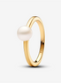 Pandora EssenceTreated Freshwater Cultured Pearl Ring Size 5