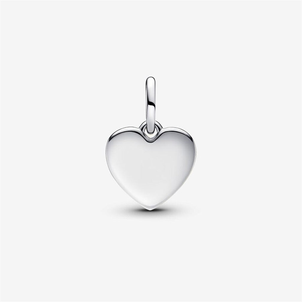 Pandora Moments Engravable Love Heart Dangle Charm