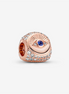 Pandora Moments Hamsa, All-seeing Eye & Feather Three-sided Charm