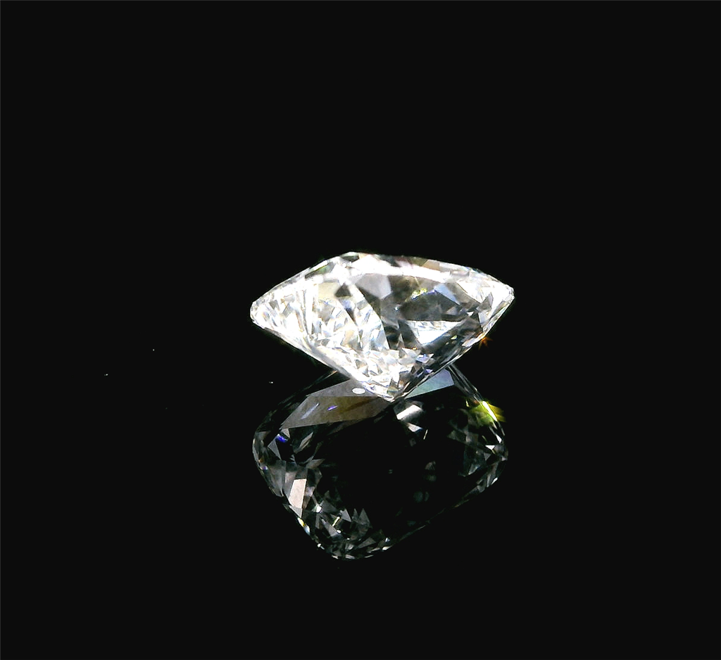 2.58 ctw F VS1 Lab Grown Cushion-Cut Diamond