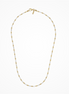 Desmos Two Tone Design Legacy Necklace 16"