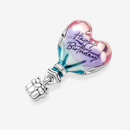 Pandora Moments "Happy Birthday" Hot Air Balloon Charm
