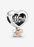 Pandora Moments "Thank You Mom" Heart Dangle Charm