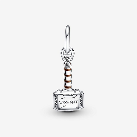 Pandora Marvel The Avengers Thor's Hammer Dangle Charm