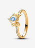 Pandora Disney Cinderella's Carriage Gold Plated Ring Size 7.5