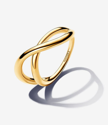 Pandora Essence Organically Shaped Infinity Ring Size 6