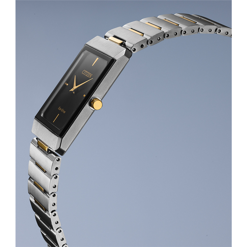 Citizen Eco-Drive Large Stiletto Two-Tone Watch