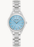 Bulova Ladies Sutton Light Blue Dial And Stainless Steel Bracelet Watch