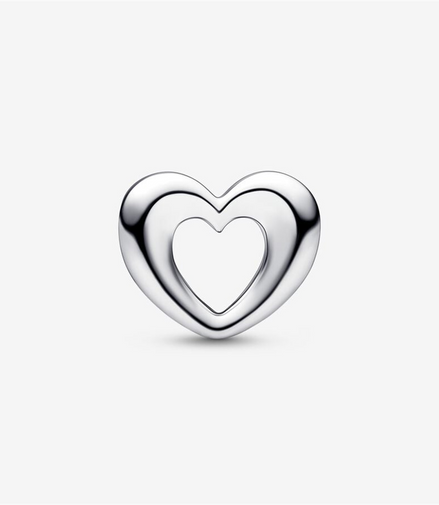 Pandora Moments Radiant Open Heart Charm