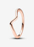 Pandora Timeless Polished Wave Ring Size 7.5