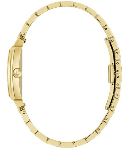 Bulova Women's Sutton White Dial Gold-Tone Bracelet Watch