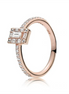 Pandora Timeless Luminous Ice Ring Size 7