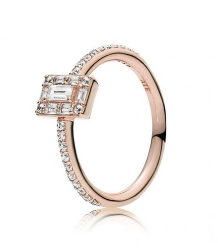 Pandora Timeless Luminous Ice Ring Size 7
