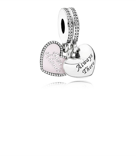 Always There Heart Dangle Charm