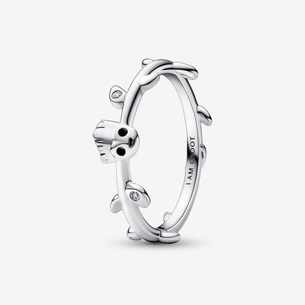 Pandora Marvel Guardians of the Galaxy Groot Leaf Ring Size 6