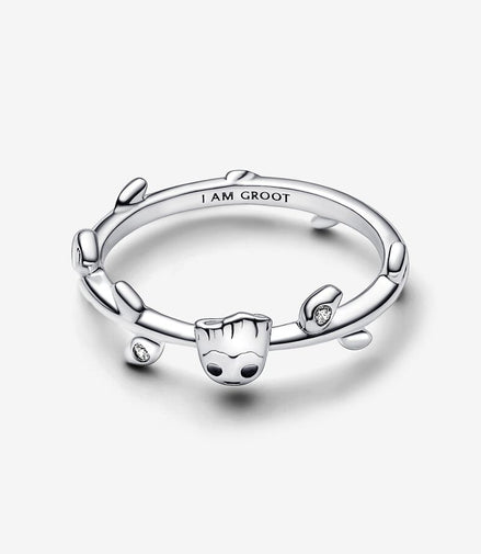 Pandora Marvel Guardians of the Galaxy Groot Leaf Ring Size 6