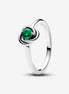Pandora Moments May Royal Green Eternity Circle Ring Size 7.5