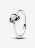 Pandora Moments  June White Bioresin Man-Made Mother of Pearl Eternity Circle Ring Size 6