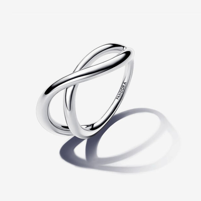 Pandora Essence Organically Shaped Infinity Ring Size 6