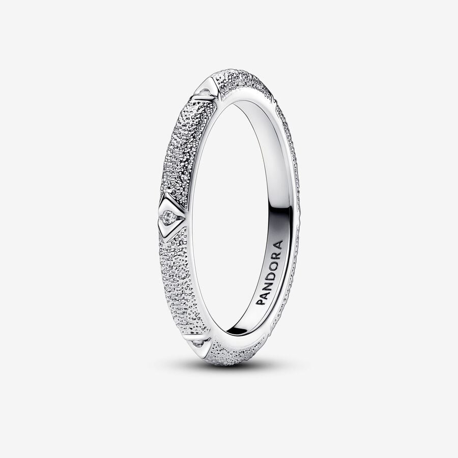 Pandora ME Texture & Stones Ring Size 7