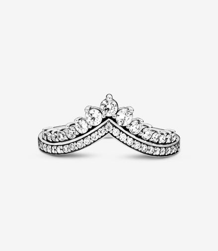 Pandora Timeless Princess Wishbone Ring Size 3.5