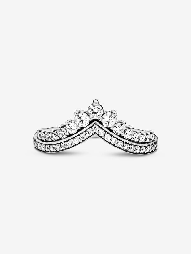 Pandora Princess Wishbone Ring Size 6