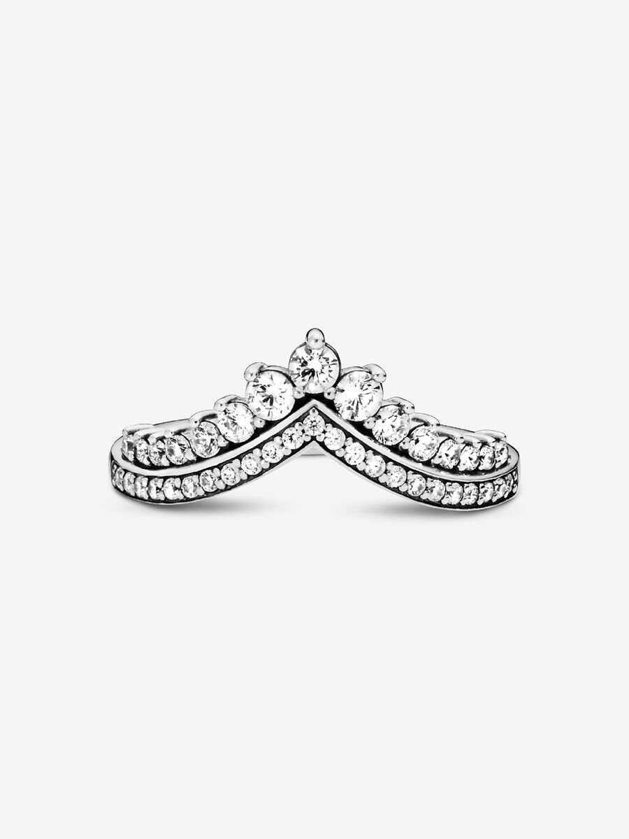 Pandora Princess Wishbone Ring Size 6