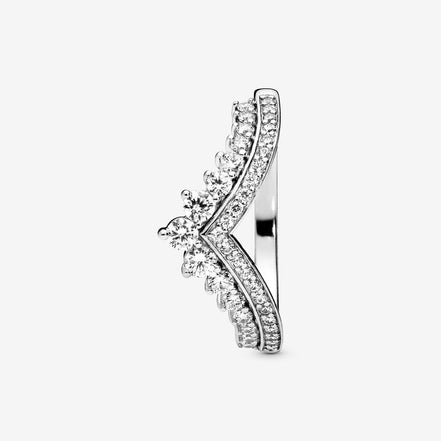 Pandora Timeless Princess Wishbone Ring Size 8.5