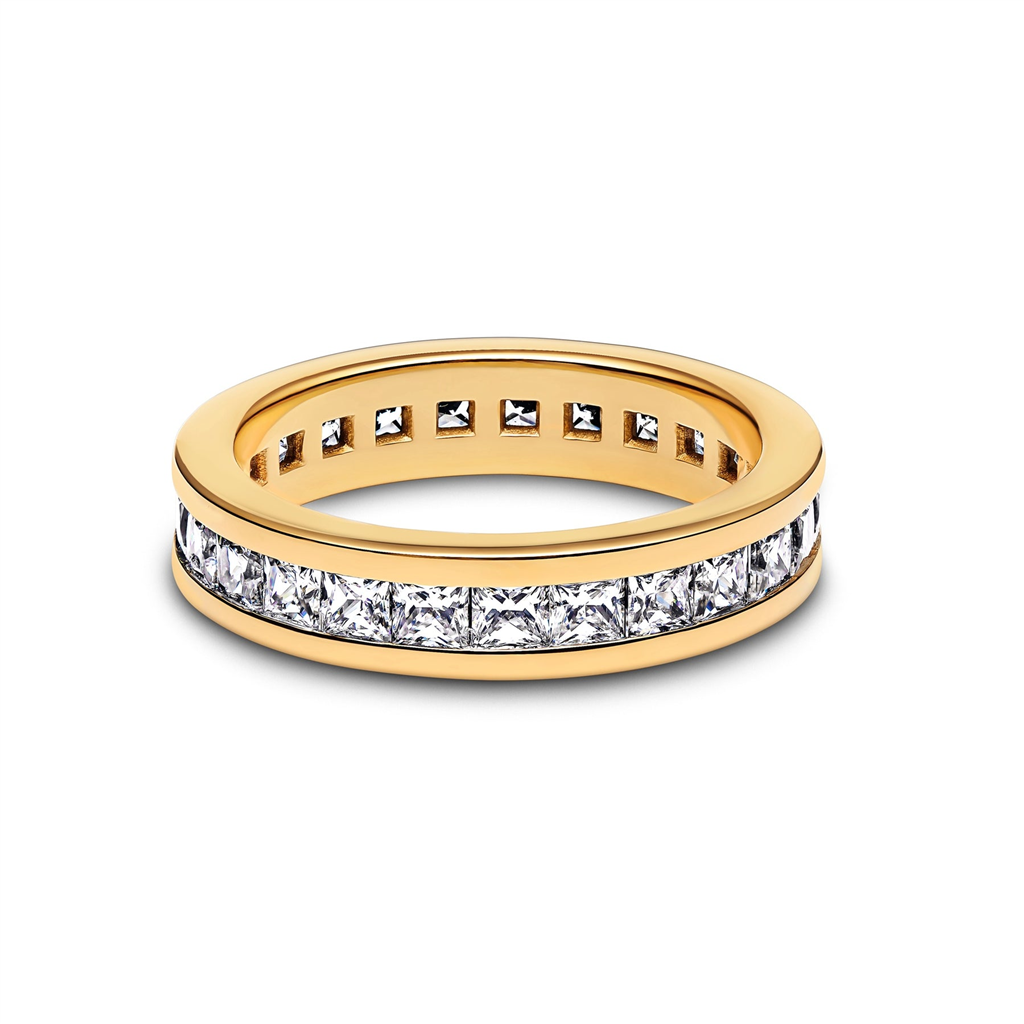 Pandora Timeless Eternity Channel Ring Size 7.5