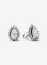 Pandora Timeless Sparkling Pear Halo Stud Earrings