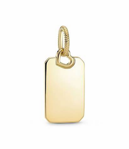 Pandora ME/Moments Engravable Rectangle Tag Pendant
