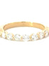 14K Yellow Gold.56Ct Diamond Band