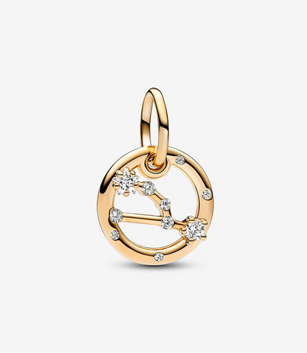 Pandora Moments Taurus Zodiac Dangle Charm