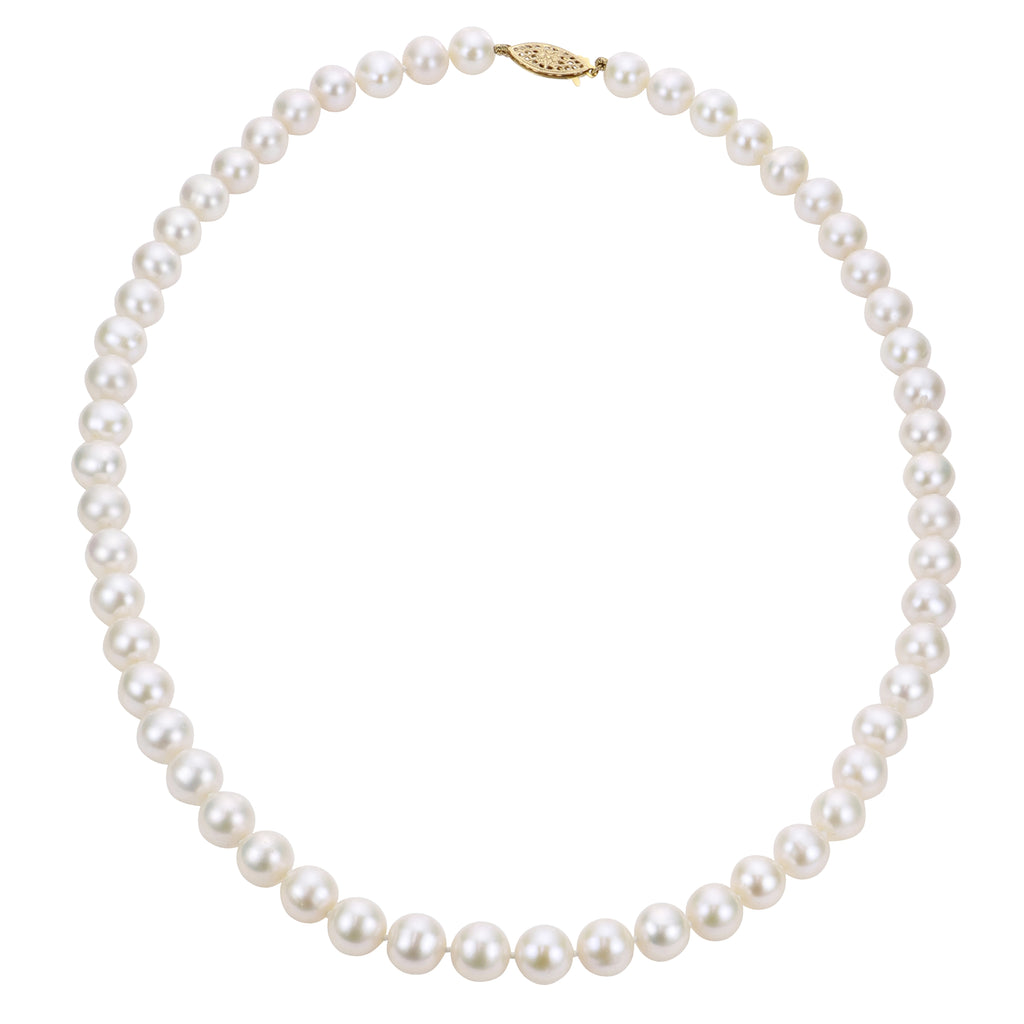 Imperial Pearl Ladies "AA" Freshwater Pearl Strand Necklace