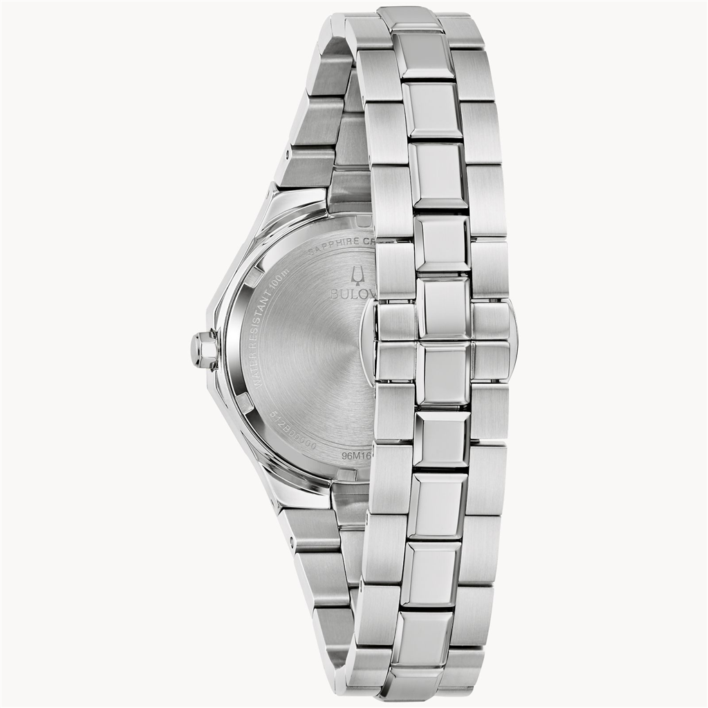 Bulova Classic Prestige Watch With Textured Purple Ombre Dial