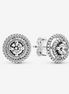Pandora Moments Sparkling Double Halo Stud Earrings